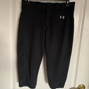 Under Armour Black Athletic softball Leggings